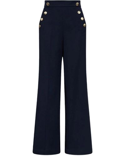 Marella Wide trousers - Azul