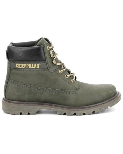 Caterpillar Shoes > boots > lace-up boots - Gris