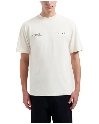 OLAF HUSSEIN Tops > t-shirts - Blanc