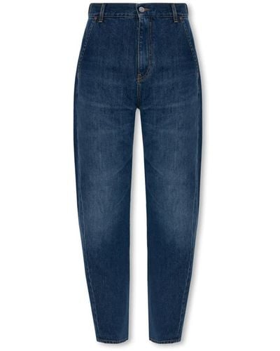 Victoria Beckham Jeans con bolsillos - Azul