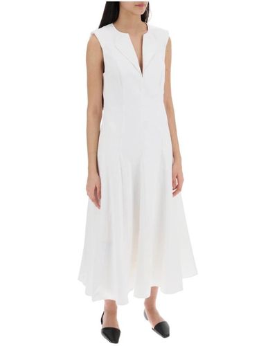Roland Mouret Dresses > day dresses > midi dresses - Blanc