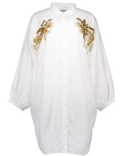 Essentiel Antwerp Shirt Dresses - White