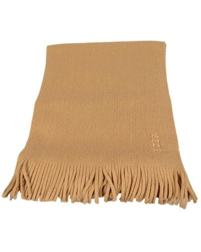 BOSS Winter Scarves - Natural