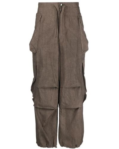 Entire studios Tapered Trousers - Brown