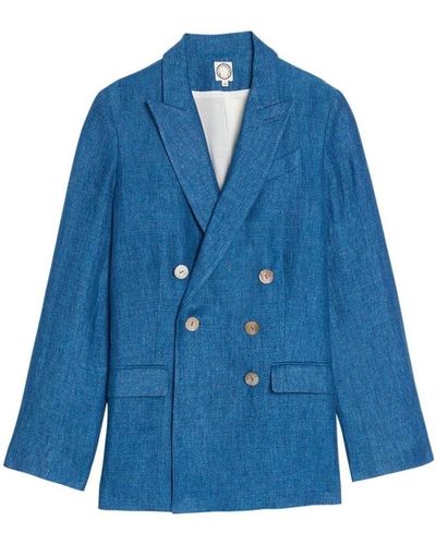 Ines De La Fressange Paris Jackets > blazers - Bleu