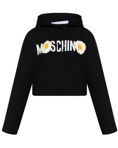 Moschino Printed hoodie - Nero