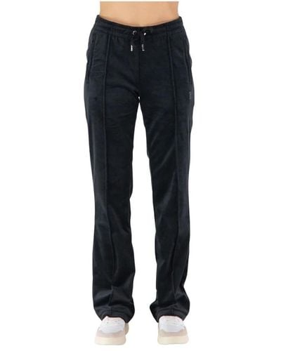 Juicy Couture Trousers > straight trousers - Bleu