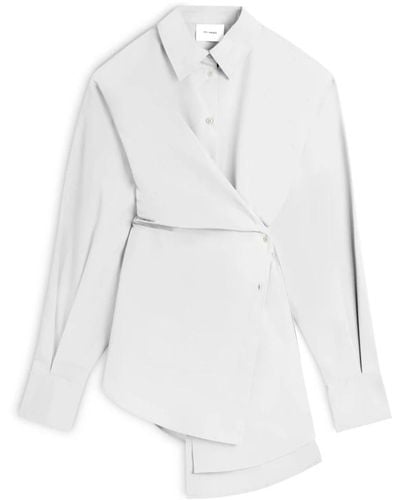 Axel Arigato Parker abito camicia - Bianco