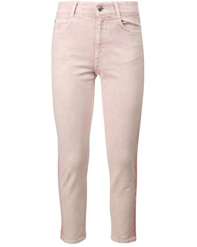 Stella McCartney Röhrenjeans - Pink