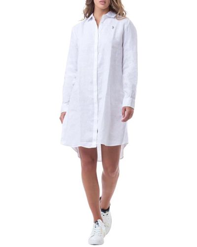 U.S. POLO ASSN. Dresses white - Bianco