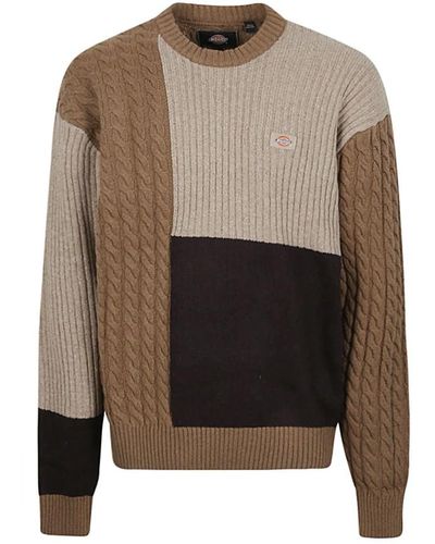 Dickies Round-Neck Knitwear - Brown