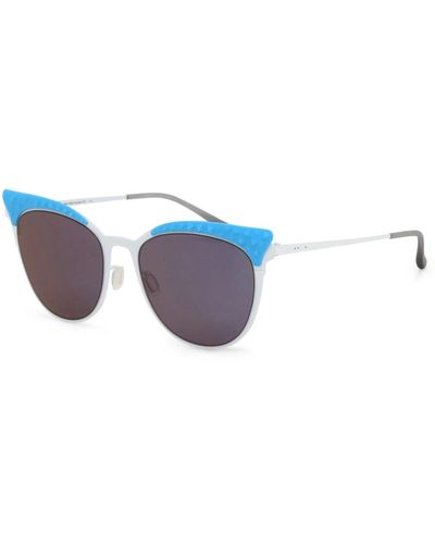 Made in Italia Sonnenbrille mit metallrahmen - italia independent - Blau