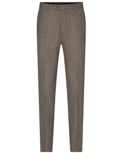 Oscar Jacobson Trousers > suit trousers - Gris