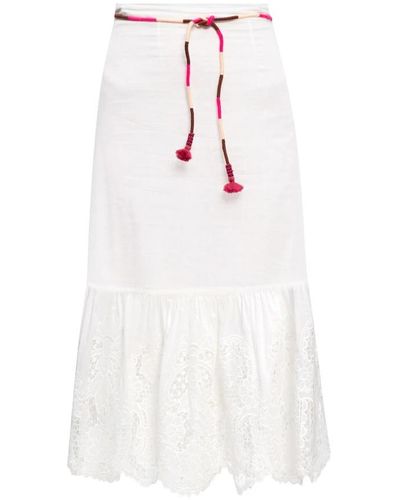 Zimmermann Maxi Skirts - White