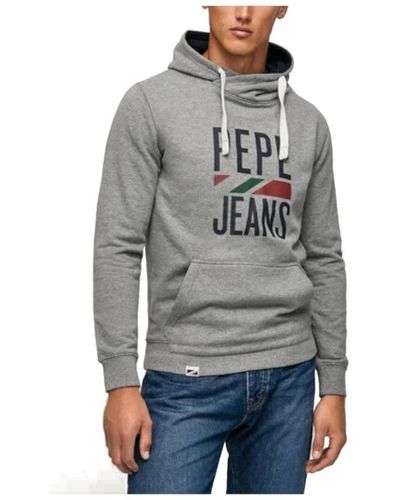 Pepe Jeans Hoodies - Grey