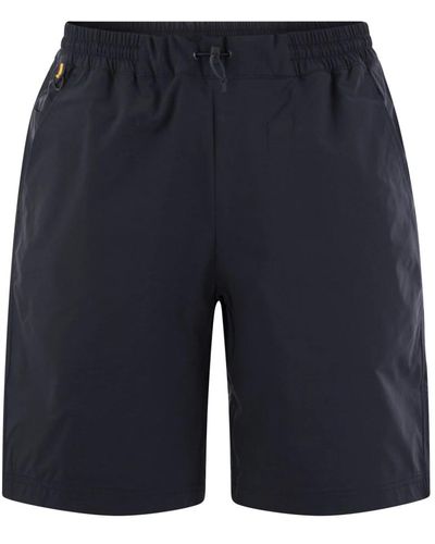 K-Way K way remisen shorts in technical fabric - Blu