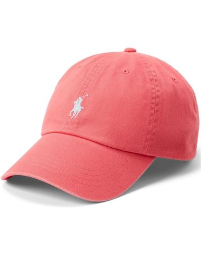 Ralph Lauren Klassische sport logo mütze - Pink