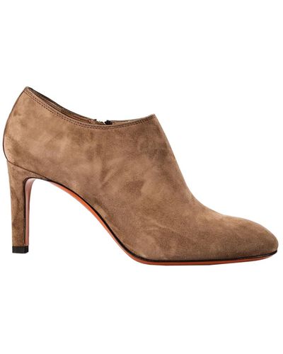 Santoni Shoes > boots > heeled boots - Marron