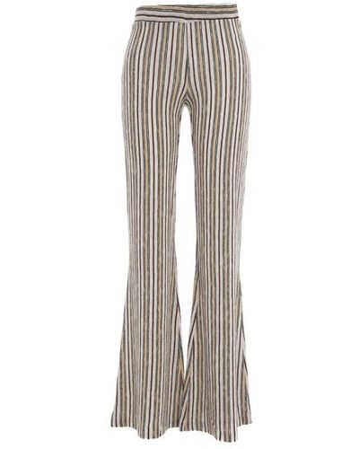 Ottod'Ame Trousers > wide trousers - Gris