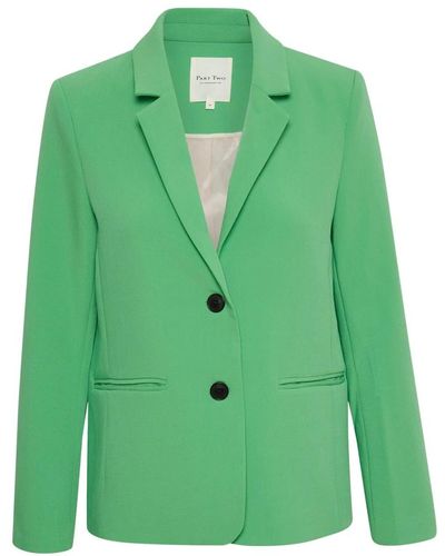 Part Two Elegante chaqueta blazer - Verde