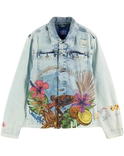 Scotch & Soda Hawaiian flow - Blu