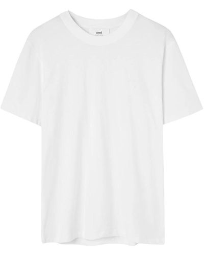 Ami Paris T-Shirts - White