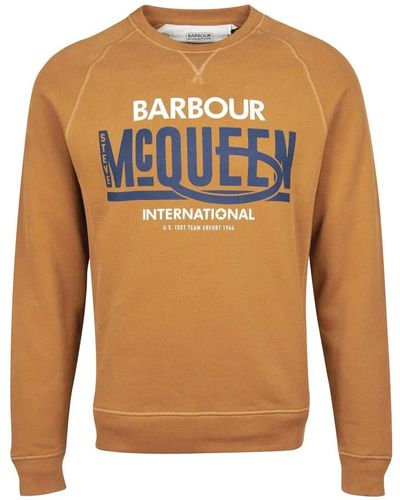 Barbour International Randall Sweatshirt Cinammon - Blu
