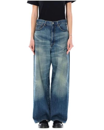 Junya Watanabe Wide Jeans - Blue