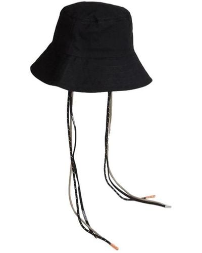Ambush Multi Lace Bucket Hat - Black