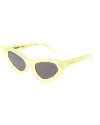 Kuboraum Y3 sonnenbrille für frauen - Gelb