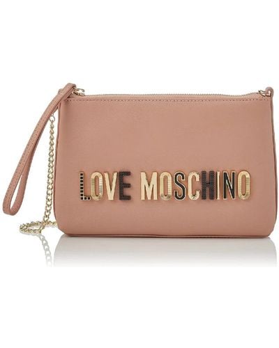 Love Moschino Clutches - Natural