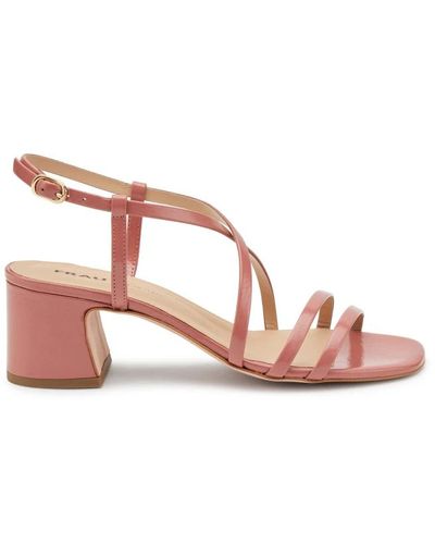 Frau Lackleder sandalen in phard - Pink