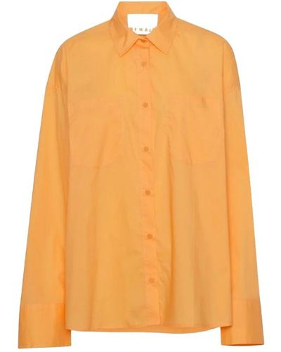 REMAIN Birger Christensen Camicia - Arancione