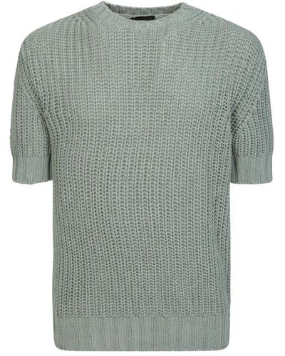 Dell'Oglio Knitwear > round-neck knitwear - Gris