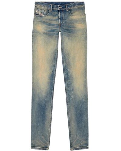 DIESEL Tapered jeans - 2023 d-finitive - Blau