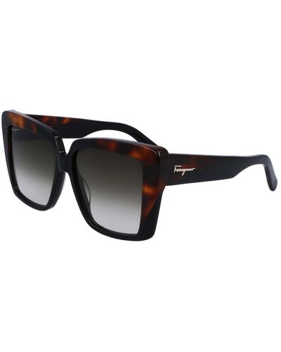 Ferragamo Gafas de sol elegantes sf 1060s - Negro