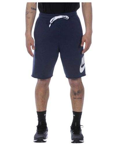 Nike Sportswear sport essentials blaue bermuda-shorts