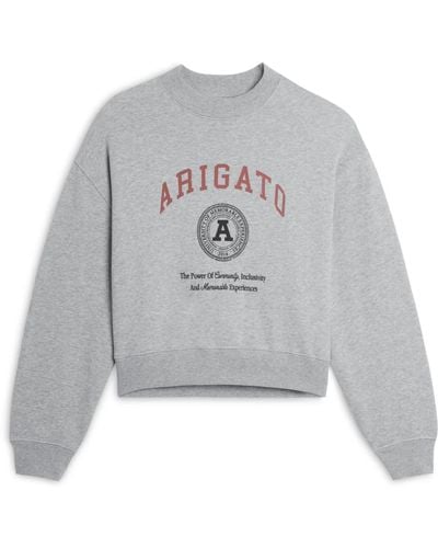 Axel Arigato Grauer sweatshirt für frauen