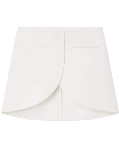 Courreges Short Skirts - White