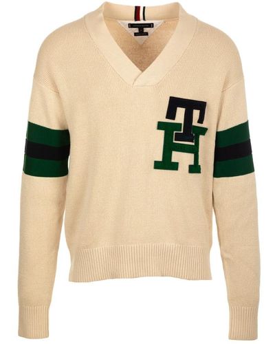 Tommy Hilfiger Sweaters White - Natur