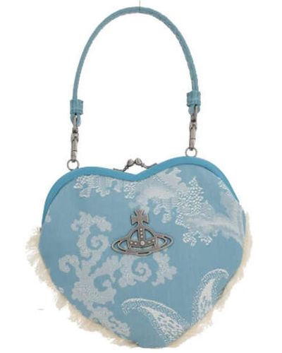 Vivienne Westwood Unterwasser jacquard handtasche - Blau