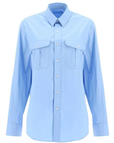 Wardrobe NYC Shirts - Blau