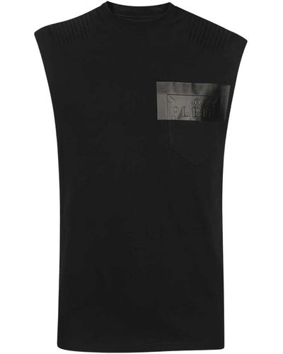 Philipp Plein Sleeveless tops - Schwarz