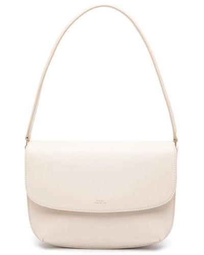 A.P.C. Shoulder Bags - White
