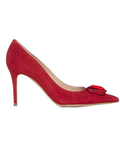 gianvito rossi red heels