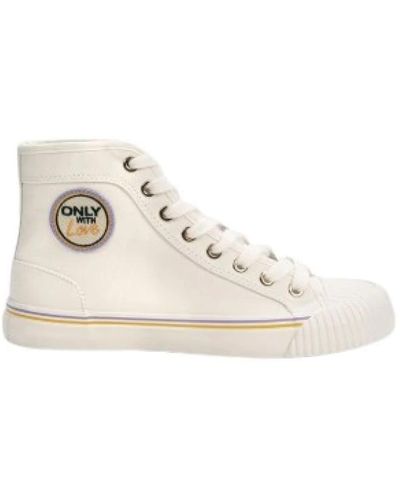 ONLY High top sneakers - Weiß