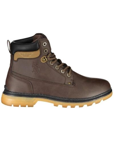 U.S. POLO ASSN. Lace-Up Boots - Brown