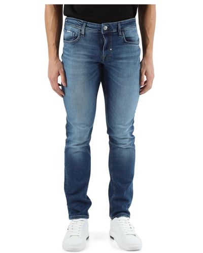 Antony Morato Pantalone jeans cinque tasche geezer slim fit - Blu