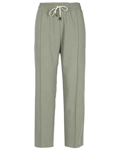 Cruna Trousers > cropped trousers - Vert