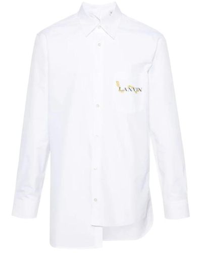 Lanvin Formal shirts - Weiß